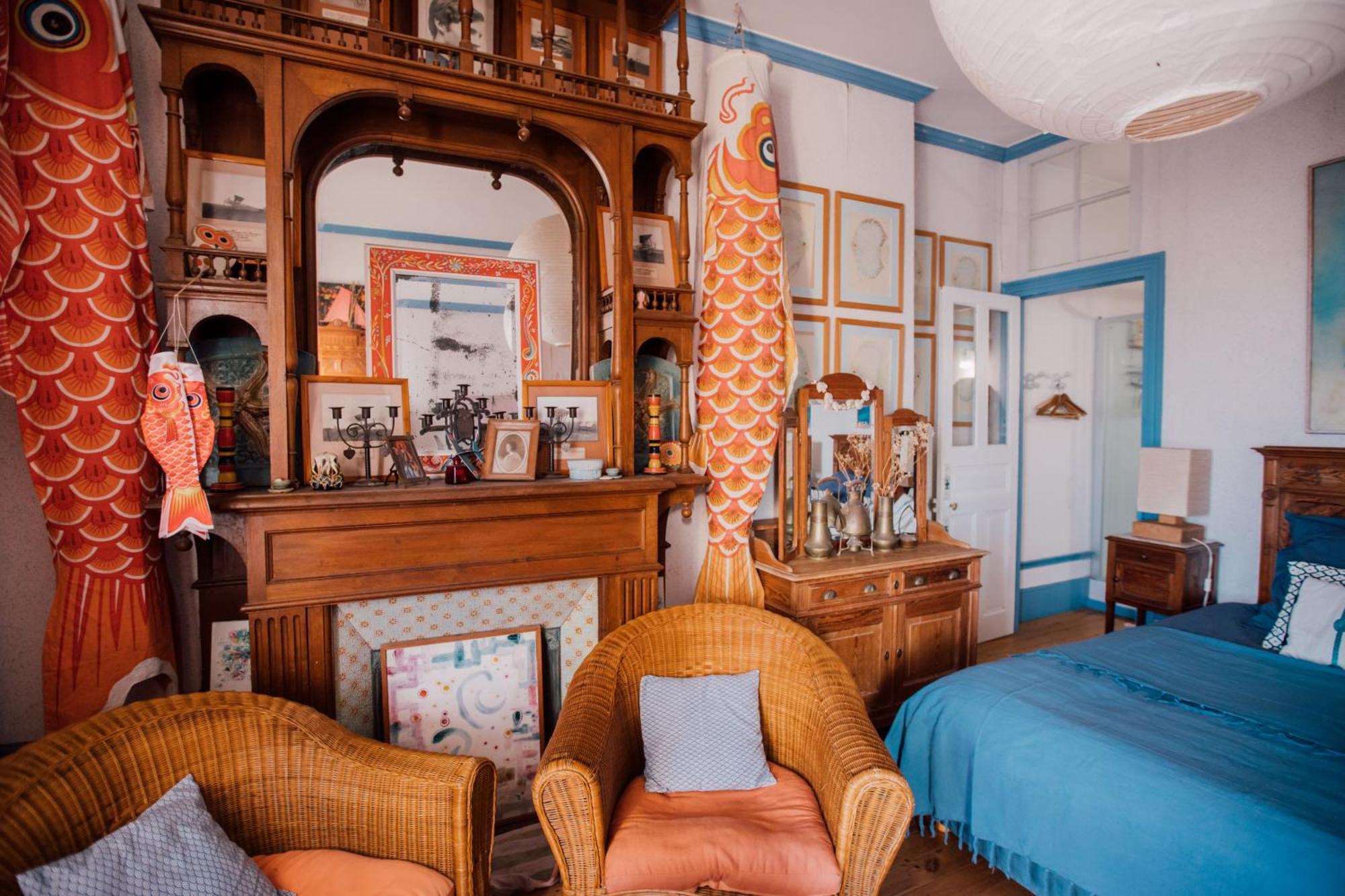 La Villa Louis, La Chambre Rose, Maison D'Hotes Vue Mer, Lion-sur-Mer Εξωτερικό φωτογραφία