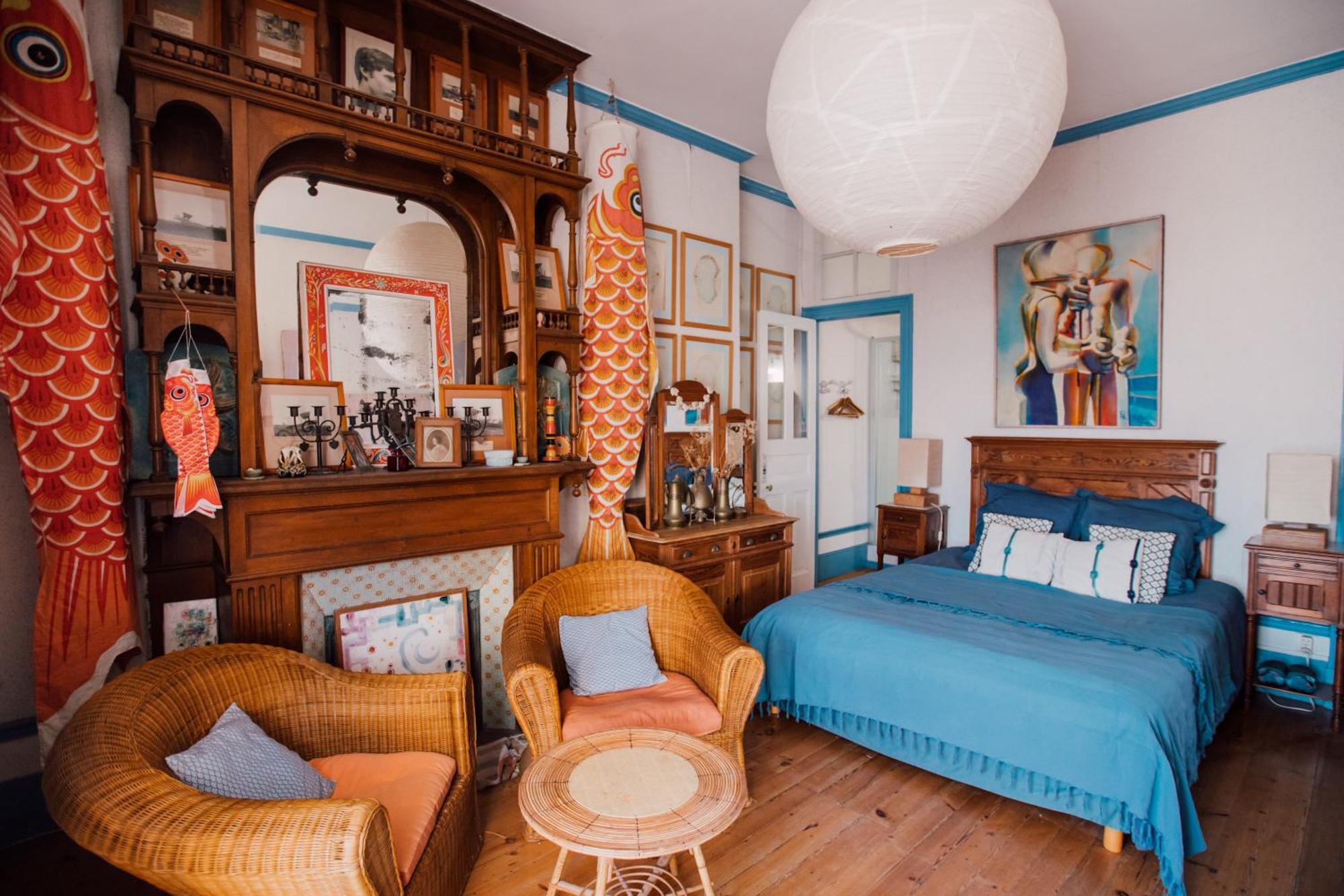 La Villa Louis, La Chambre Rose, Maison D'Hotes Vue Mer, Lion-sur-Mer Εξωτερικό φωτογραφία