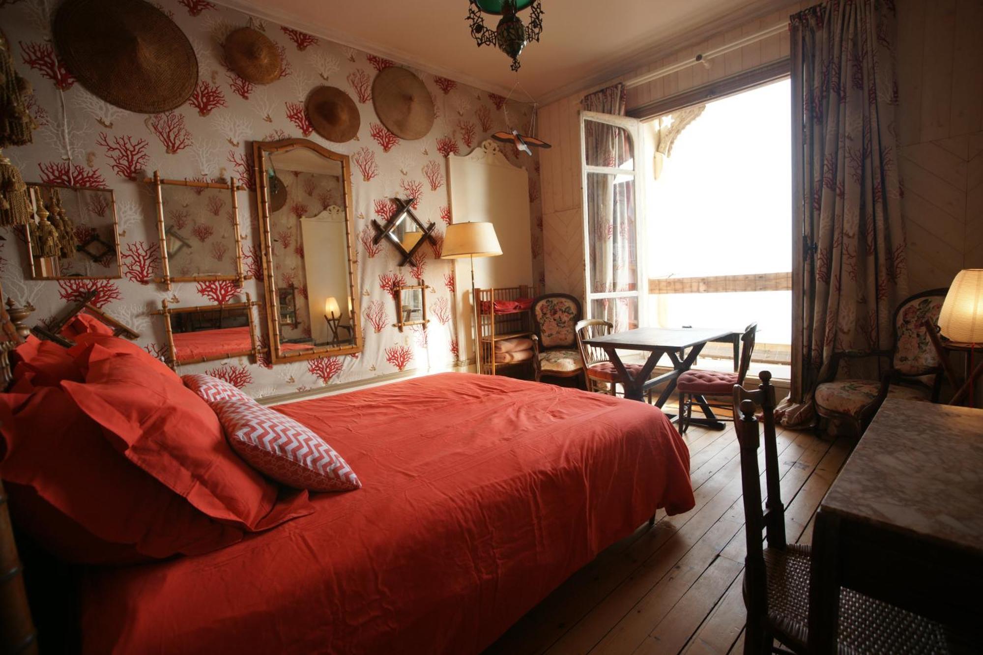 La Villa Louis, La Chambre Rose, Maison D'Hotes Vue Mer, Lion-sur-Mer Εξωτερικό φωτογραφία