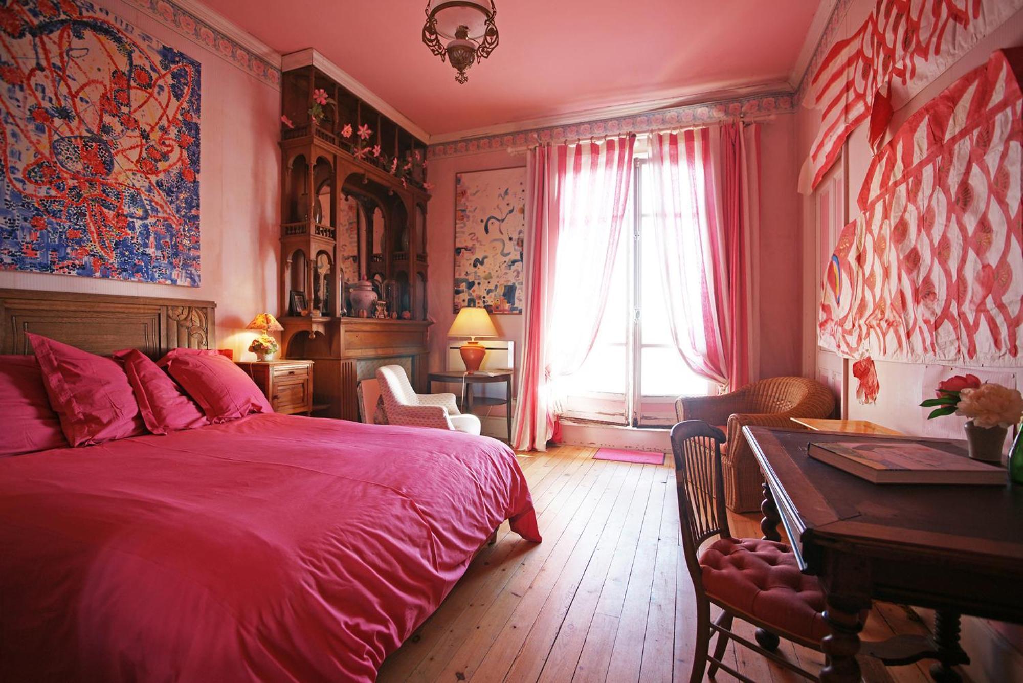 La Villa Louis, La Chambre Rose, Maison D'Hotes Vue Mer, Lion-sur-Mer Εξωτερικό φωτογραφία