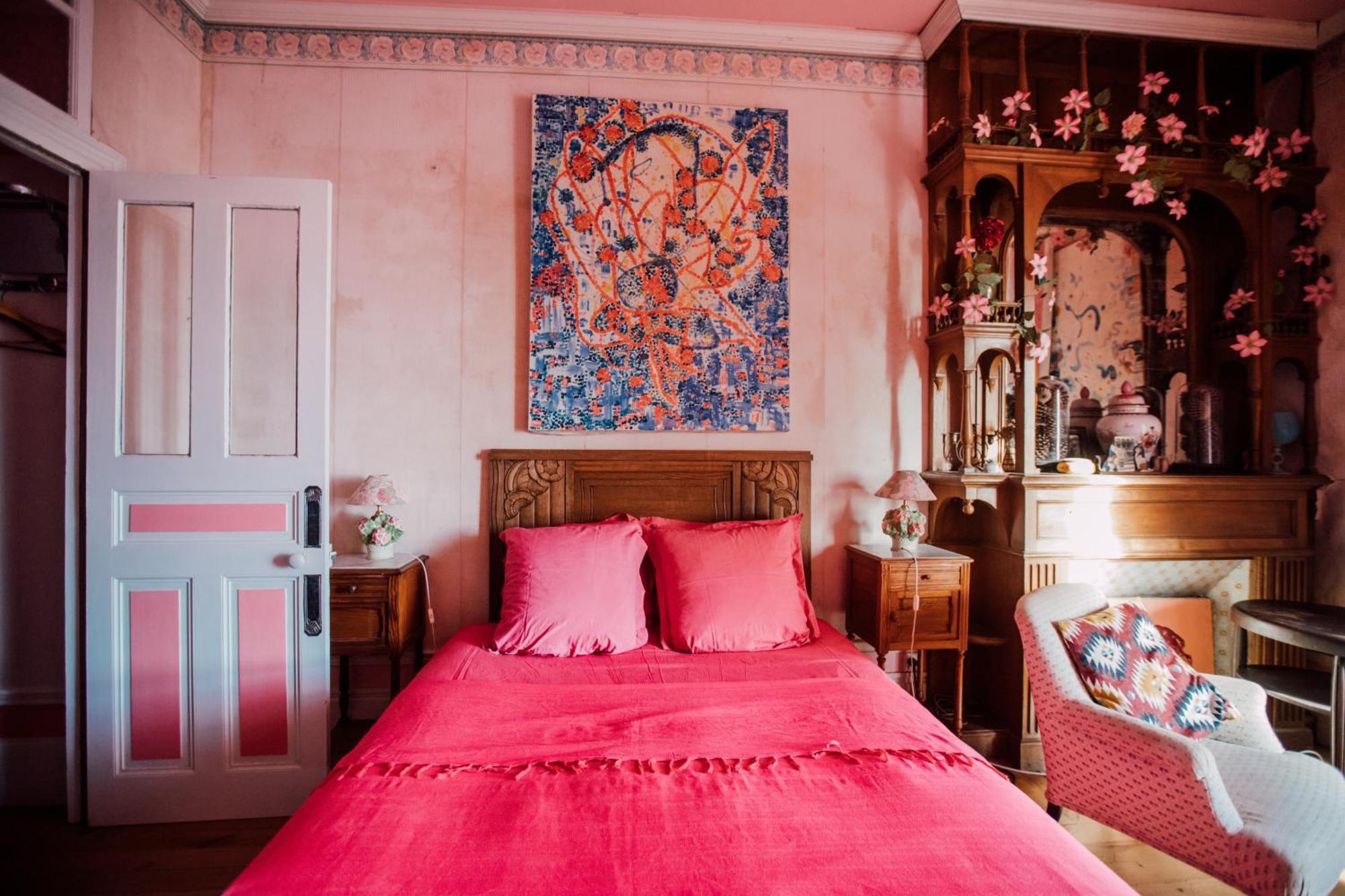La Villa Louis, La Chambre Rose, Maison D'Hotes Vue Mer, Lion-sur-Mer Εξωτερικό φωτογραφία