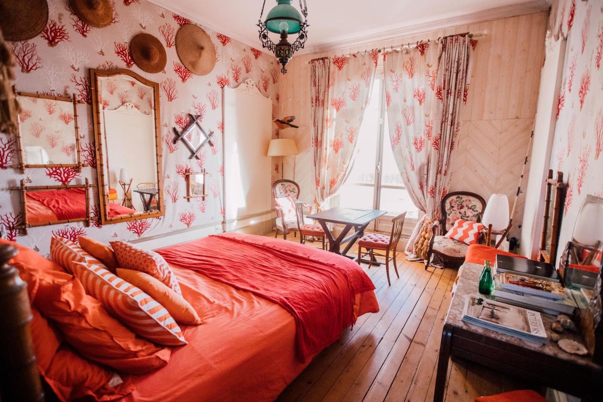 La Villa Louis, La Chambre Rose, Maison D'Hotes Vue Mer, Lion-sur-Mer Εξωτερικό φωτογραφία