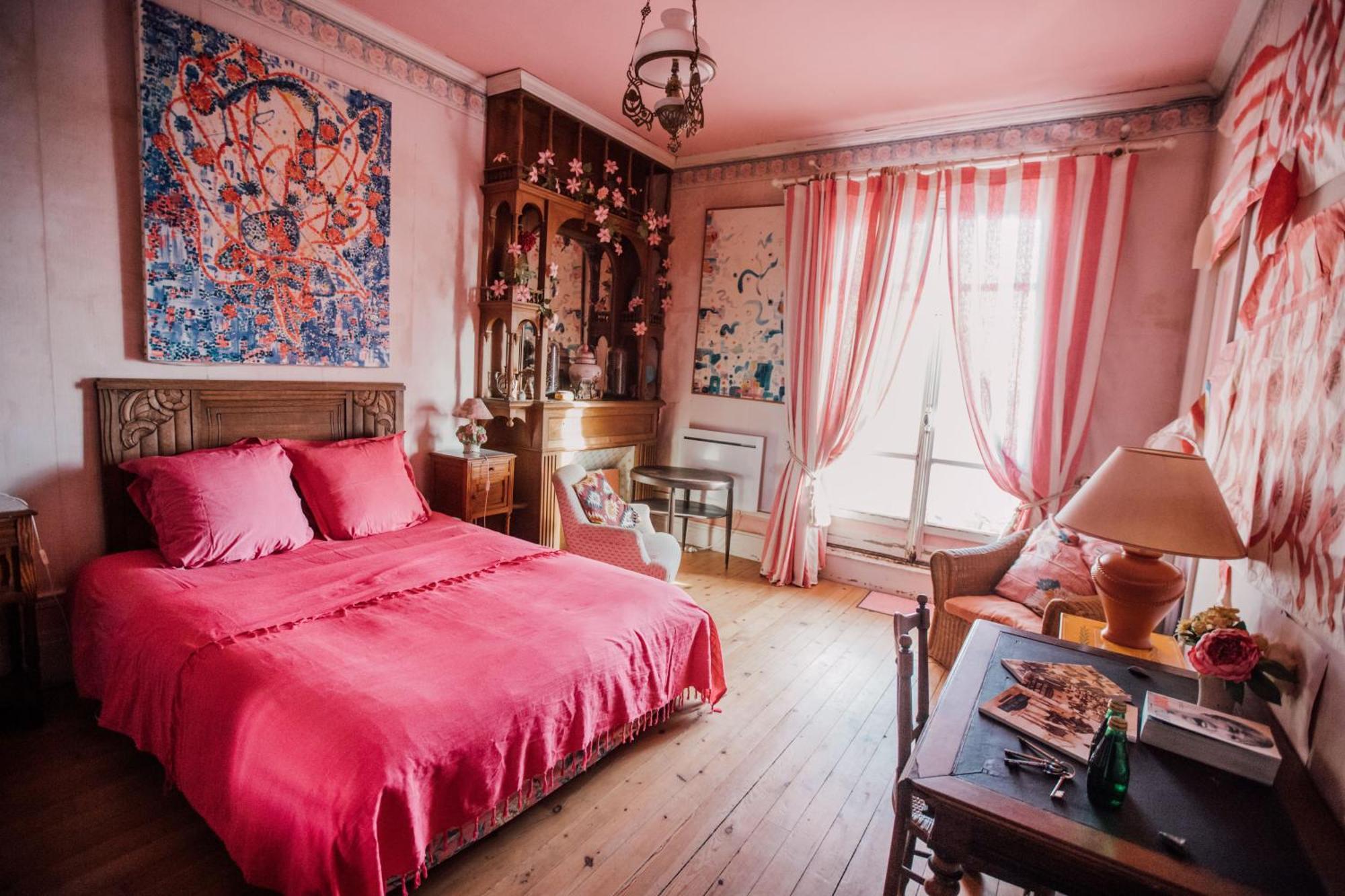 La Villa Louis, La Chambre Rose, Maison D'Hotes Vue Mer, Lion-sur-Mer Εξωτερικό φωτογραφία